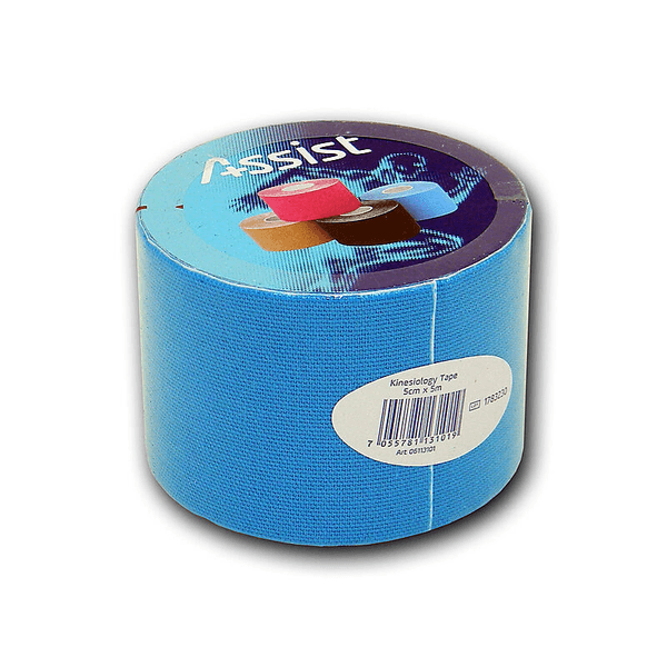 Hovedbilde ASSIST KINESIOLOGY TAPE BLÅ