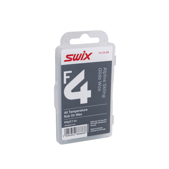 Hovedbilde F4 Glidewax 60g Rub-on w/cork