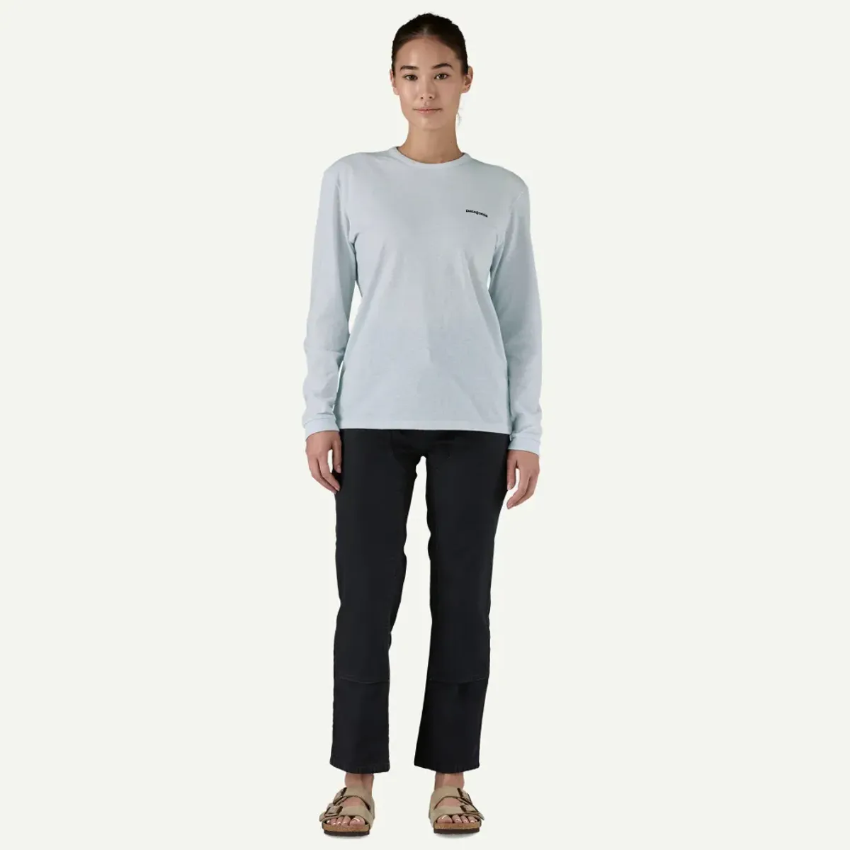 W's L/S P-6 Logo Responsibili-Tee