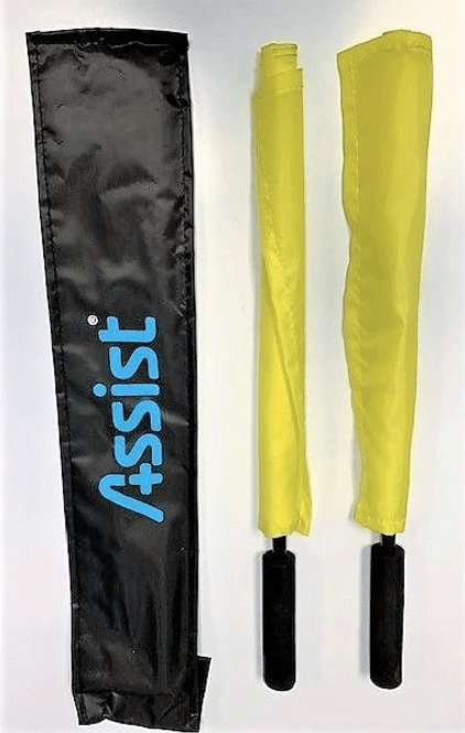 Hovedbilde DOMMERFLAGG PRO ROTERENDE,GUL, 2STK